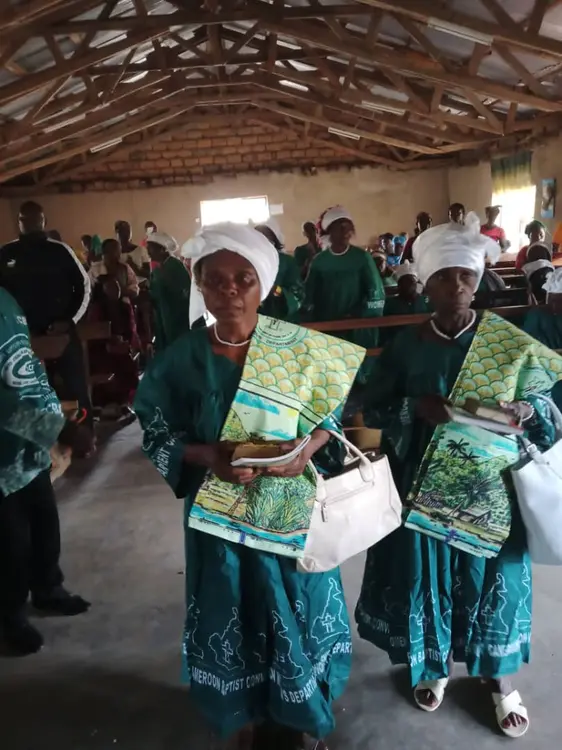Picture of women dedication in Providence Baptist church