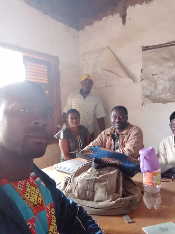 Picture of working session in ICC office